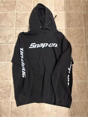 Snap-on Men’s Black Hoodie